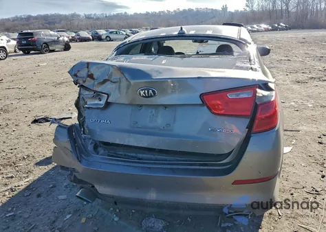 2015 Kia Optima Ex from USA, damaged, VIN 5XXGN4A7XFG409956